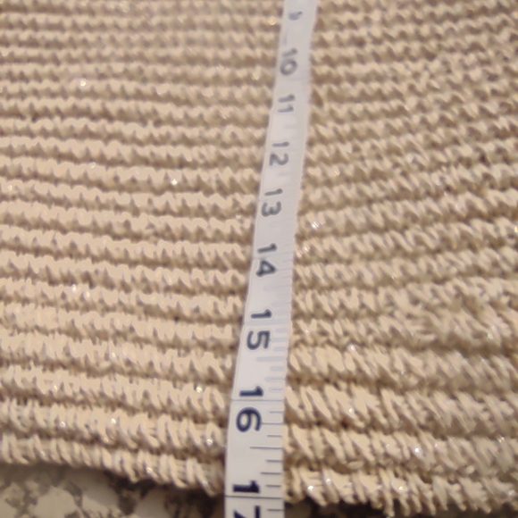 Natural tote bag Nwt - Picture 9 of 13